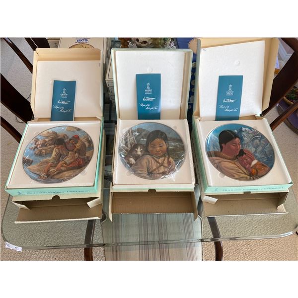 Three Kaiser Nori Peter Collector Plates