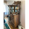 Image 6 : Antique Sideboard with Cabinet and Mirror Backing
