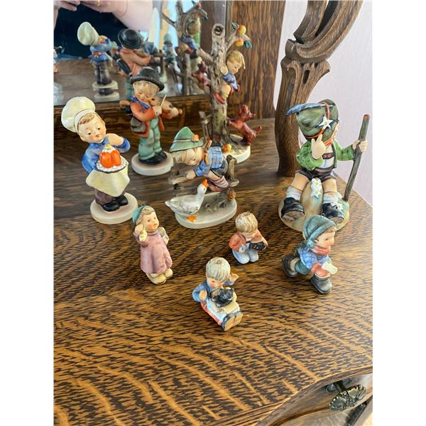 Assortment of Hummel Figurines