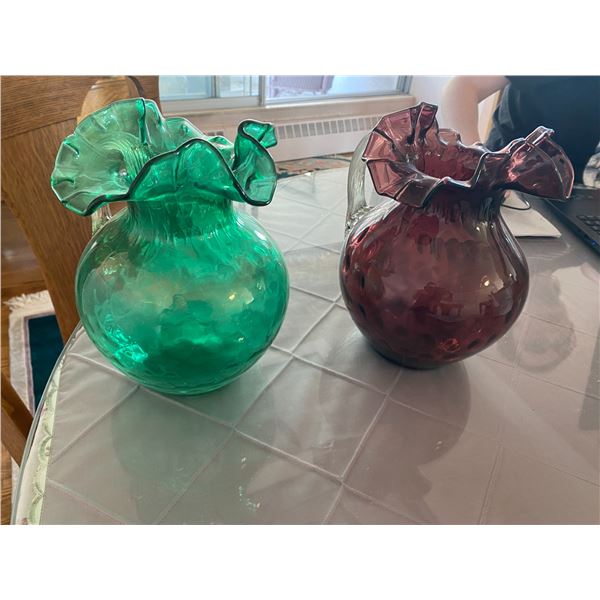 Two Glass Jugs