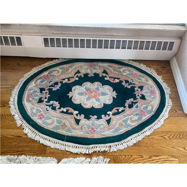 Small Oval Plush Rug