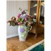 Image 1 : Large Decorative Vase & Silk Flowers/Foliage