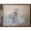 Image 2 : Framed Picture of Lovers on Bicycle