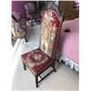 Image 3 : Antique Victorian Highbacked "Prayer Chair"