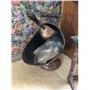 Image 5 : Antique Bed Warmer Pan With Coal Bucket & Scoop