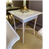 Image 2 : Antique Lilac Wicker Table