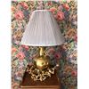 Image 1 : Brass Lamp with Shade