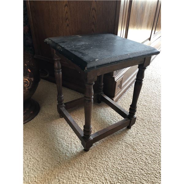 Small Antique Wood Stool