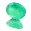 Image 1 : 1.55ct Hi Grade Colombian Emerald Oval Cut APPRAISED $3100 (GEM-1017)
