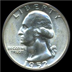 1952 Washington Quarter GEM Graded (COI-3704)