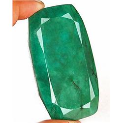 470.00ct.  AAA Top Green Natural S. American Emerald Cushion Cut RETAIL $30000 (GEM-2188)