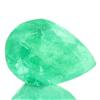 Image 1 : 2.29ct Hi Grade Colombian Emerald Pear Cut APPRAISED $4580 (GEM-1008)