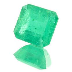 1.86ct Hi Grade Colombian Emerald Rectangular Cut APPRAISED $3534 (GEM-1000)