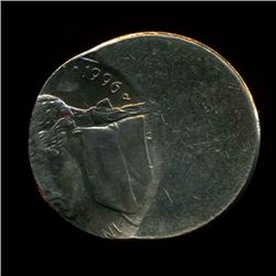 1996P Nickel HUGE Error Coin GEM (COI-3570)