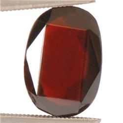 6.15ct. RARE Glowing Ceylon Hessonite Garnet Oval RETAIL $2000 (GEM-1307)