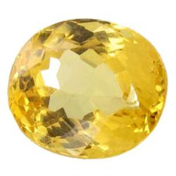 4.21ct Oval Natural AAA Ouro Preto Imperial Topaz IF Grade RETAIL $ 5000 (GEM-1215)