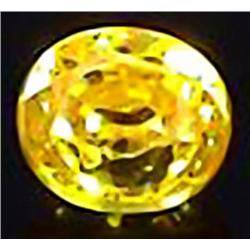 2.23ct Wonderful Natural Oval Yellow Sapphire RETAIL $1050 (GEM-0516)