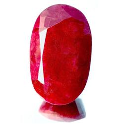 4.78ct. Excellent African Ruby Oval Cut RETAIL $425 (GEM-1378)