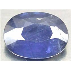 .79ct. Blue Natural Sapphire Oval Facet RETAIL $450 (GEM-2229)