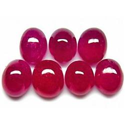8.02ct. 7Pcs Awesome Natural Blood Red Ruby RETAIL $1050 (GEM-0886)