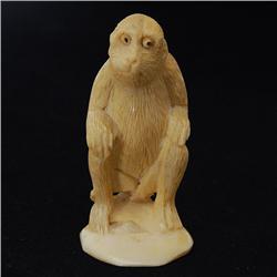 Rare Bone/Ivory Monkey Netsuke (ANT-714)