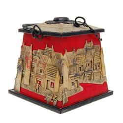 Handcarved Marble Chinese Ritual Pipe (ANT-586)