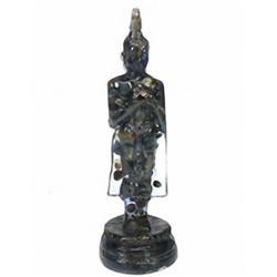 168.00ct. Buddha Statue Blue Sapphire RETAIL $550 (GEM-2492)