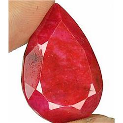 36ct.  Rare Huge Pigeon Blood Red Natural African Ruby RETAIL $3000 (GEM-2567)