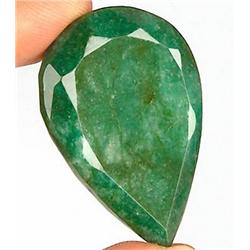 101ct.  Stunning Green Huge Natural S. American Emerald RETAIL $9000 (GEM-2576)