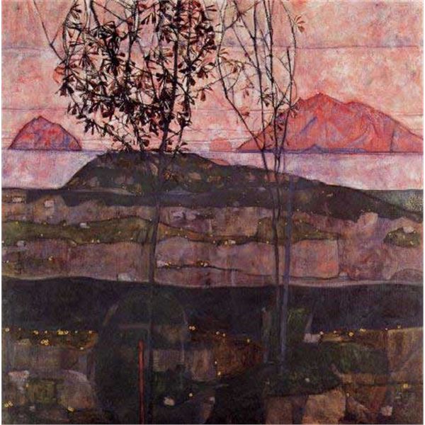 Egon Schiele - Underground Sun