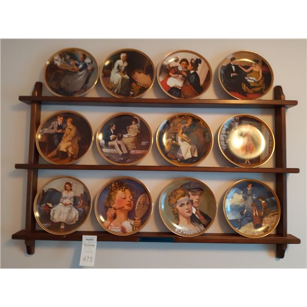 Norman Rockwell Plates A