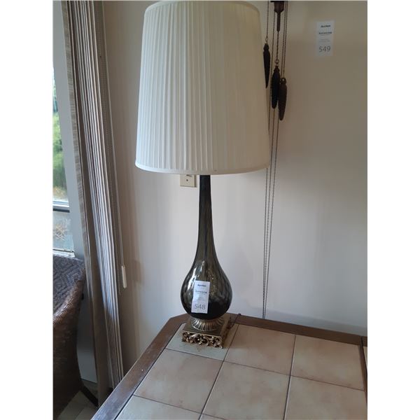 Vintage Glass Lamp Cat B