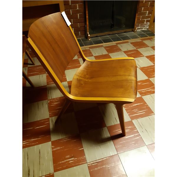 Retro Teak & Walnut Chair Cat C