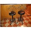 Image 1 : Metal Swival Bar Stools Cat C