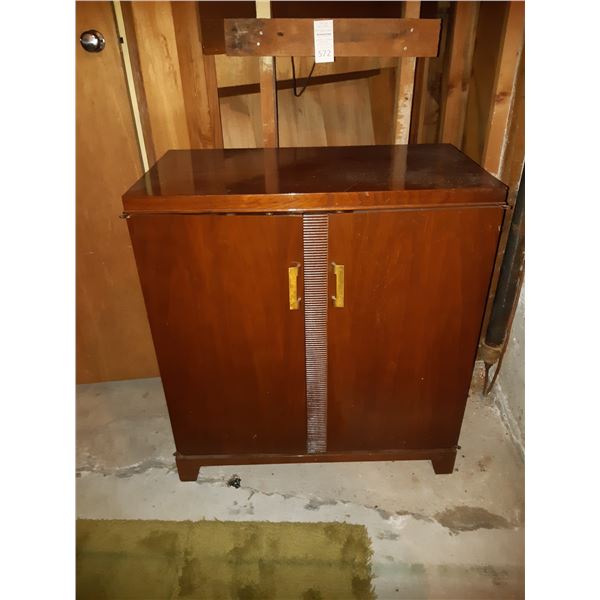 Antique Philips Record Player w Radio Cat A