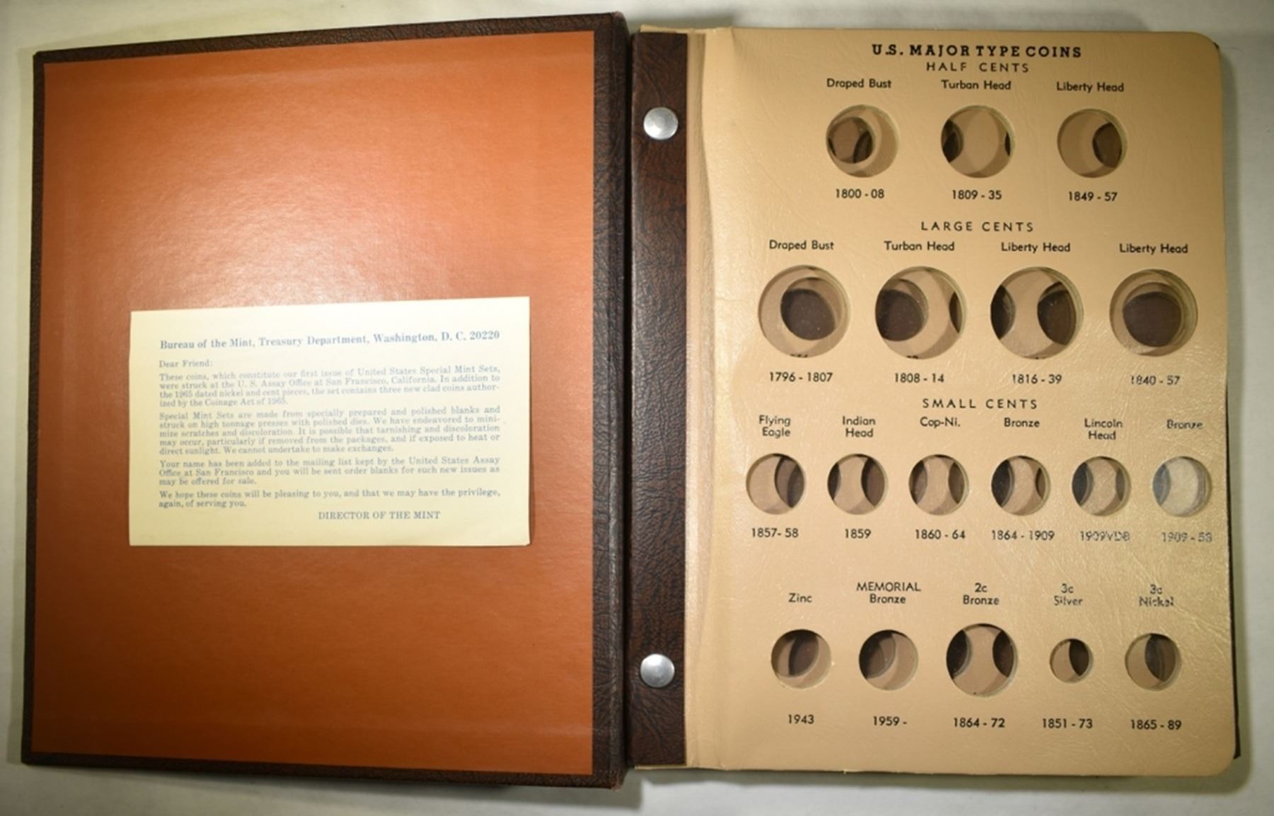 DANSCO 7070 USED TYPE SET ALBUM