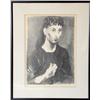 Image 1 : Raphael Soyer, Young Girl, Lithograph