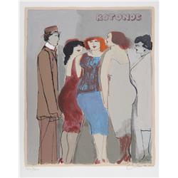 David Schneuer, Rotonde, Lithograph