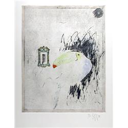 Donald Saff, Toucan, Etching