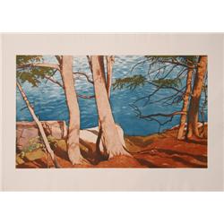 Tony Rosati, Tyler Lake, Aquatint Etching