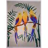 Image 1 : Anne Nipper, Tropical Birds, Serigraph