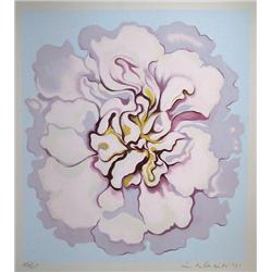 Lowell Blair Nesbitt, Flower, Serigraph