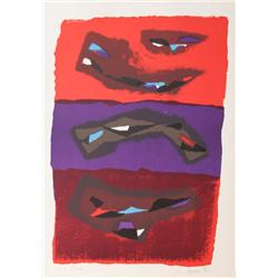 Edo Murtic, Zaicenost, Croatian Lithograph