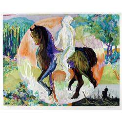 Dody Muller, Departure, Lithograph