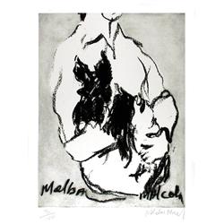 Malcolm Morley, Melba, Etching