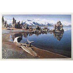Stephen McMullen, Mono Lake, Lithograph