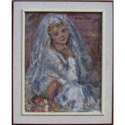 Jiri Madlo, Nevesta, Bride Painting