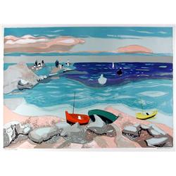 Georges Lambert, Seaside, Lithograph