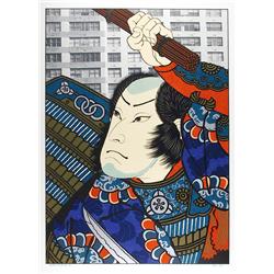 Michael Knigin, Sambaso, Japanese Serigraph