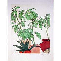 Vasilios Janopoulos, Plants, Lithograph